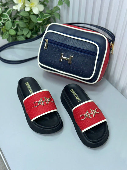 Sandalias Tommy para Dama + Bolso de Cuero Premium GRATIS ¡Solo Hoy! 🎁