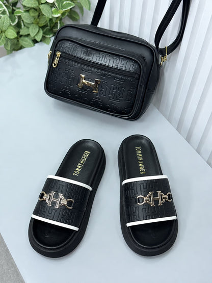 Sandalias Tommy para Dama + Bolso de Cuero Premium GRATIS ¡Solo Hoy! 🎁