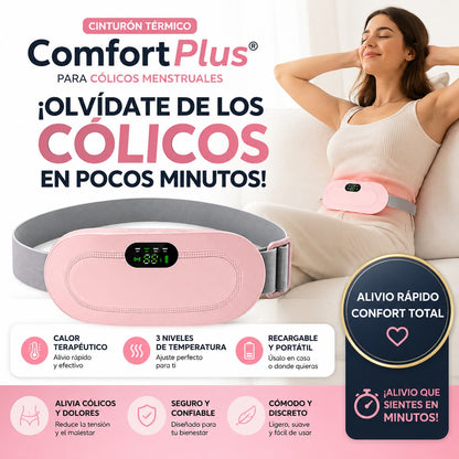 Cinturón Térmico ComfortPlus® para Cólicos Menstruales – ¡Olvídate de los cólicos en pocos minutos!