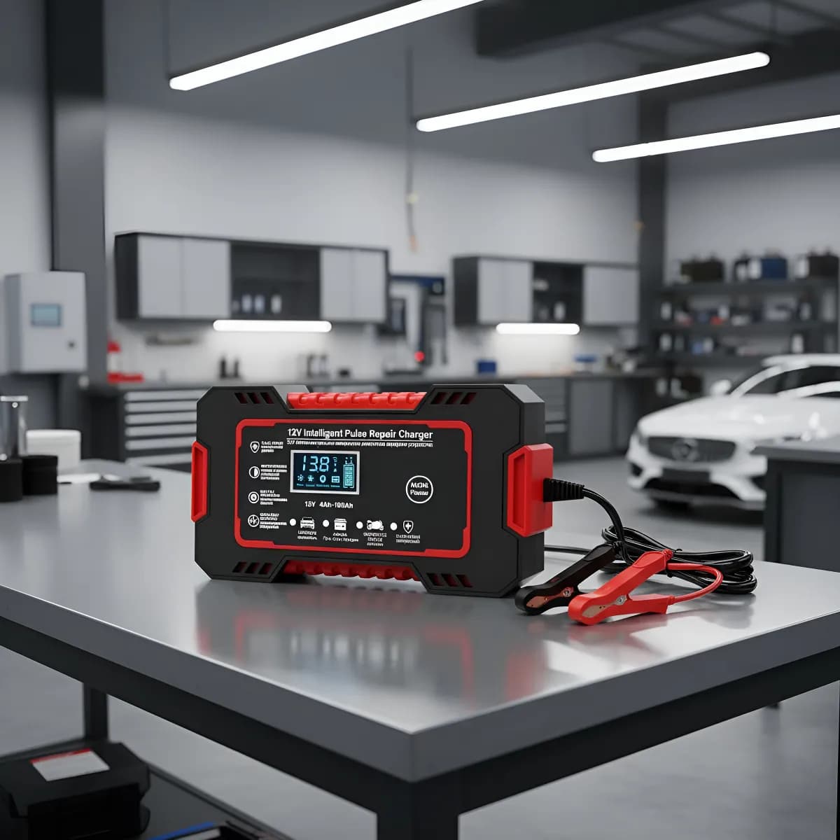 TurboPower® Cargador y Reparador Inteligente de Batería - 70% OFF SOLO HOY! 🔥