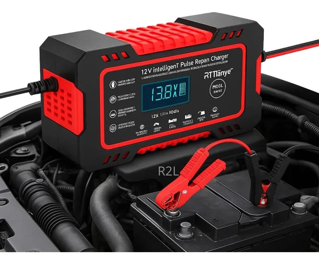 TurboPower® Cargador y Reparador Inteligente de Batería - 70% OFF SOLO HOY! 🔥