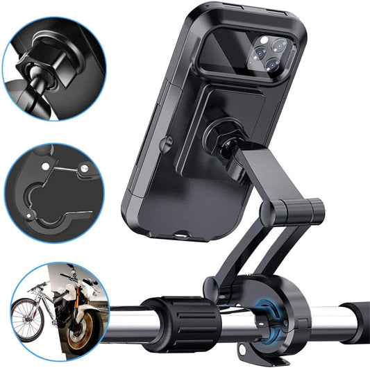 🚲🏍️ SOPORTE Para Celular Impermeable Moto y Bici FULL PROTECTION 🛡️📱